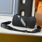 Louis Vuitton Keepall Bandoulière 25 Mon Monogram Black 25cm P01942 - Image 6