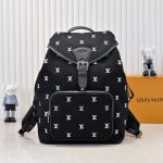 Louis Vuitton Montsouris Backpack Black 40cm M14135 - Image 3
