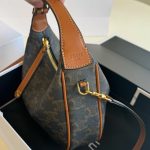 Celine Teen Lulu In Triomphe Canvas Tan 20Cm 120722Fqm 04Lu - Image 6