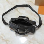 Louis Vuitton Keepall Bandoulière 25 Mon Monogram Black 25cm P01942 - Image 7