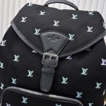 Louis Vuitton Montsouris Backpack Black 40cm M14135 - Image 5