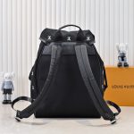 Louis Vuitton Montsouris Backpack Black 40cm M14135 - Image 6