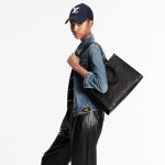 Louis Vuitton Onthego MM Monogram Empreinte Leather Tote Bag Black 35cm M45595 - Image 7