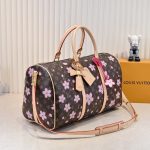 Louis Vuitton X Takashi Murakami Keepall Bandoulière 45 Brown 45cm M13752 - Image 4