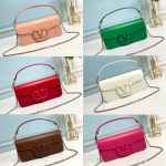 Valentino Garavani Locò Shoulder Bag In Ivory 27cm - Image 9