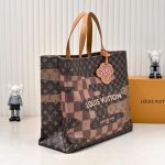 Louis Vuitton Shopper Tote MM Monogram Canvas Brown 40cm M15274 - Image 4