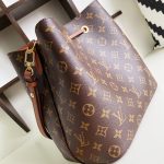 Louis Vuitton Néonoé MM Monogram Canvas Bucket Bag Caramel Brown 26cm M44887 - Image 7