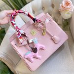 Hermes Birkin 30 Togo Leather Gold Hardware Light Pink 30Cm - Image 4