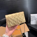 Louis Vuitton Pochette Coussin Monogram Gold 20Cm M80999 - Image 3