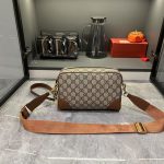 Gucci Gg Emblem Small Crossbody Bag Brown 23Cm ‎821155 Faed3 9786 - Image 3