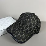 Gucci Gg Denim Baseball Hat Black - Image 4