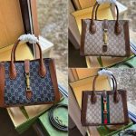 Gucci Jackie 1961 Original Gg Dark Denim Blue 30Cm 649016 2Kqgg 8375 - Image 4