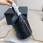 Saint Laurent Gaby Bucket Bag In Black 18Cm 7639611El071000 - Image 5