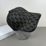 Gucci Gg Denim Baseball Hat Black - Image 5