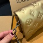 Louis Vuitton Pochette Coussin Monogram Gold 20Cm M80999 - Image 8