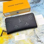 Louis Vuitton Zippy Wallet Wild At Heart Monogram Empreinte Giant Black 19cm M80680 - Image 3