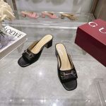 Gucci Women Horsebit Slide Black 816607 C9D00 1000 - Image 5