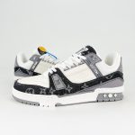 Louis Vuitton Trainer Sneaker Grey 1ADF5I - Image 6