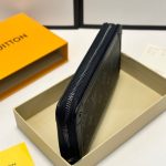 Louis Vuitton Long Wallet Monogram Eclipse Trunk Zippy Black 19Cm M80558 - Image 5