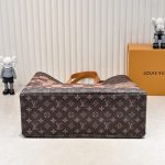 Louis Vuitton Shopper Tote MM Monogram Canvas Brown 40cm M15274 - Image 6