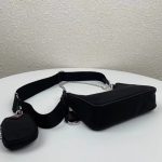 Prada Re Edition 2005 Re Nylon Black Red 22cm 1BH204 064 F0DL1 V I1L - Image 7