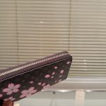 Louis Vuitton X Takashi Murakami Zippy Wallet Sakura Brown 19Cm M13433 - Image 6