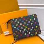 Louis Vuitton X Murakami Toiletry Pouch Monogram Black 25Cm M13746 - Image 3