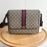 Gucci Ophidia Medium Messenger Bag Beige And Ebony 28Cm 761741 Facjq 9741 - Image 3