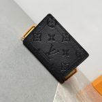 Louis Vuitton Cléa Wallet Monogram Empreinte Leather Black 11Cm M80151 - Image 4