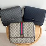 Gucci Ophidia Medium Messenger Bag Beige And Ebony 28Cm 761741 Facjq 9741 - Image 4