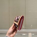 Louis Vuitton X Takashi Murakami Victorine Wallet Sakura Brown 12Cm M13427 - Image 4