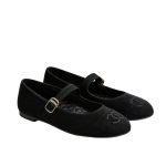 Chanel Mary Jane Ballet Flat Black