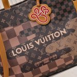Louis Vuitton Shopper Tote MM Monogram Canvas Brown 40cm M15274 - Image 7