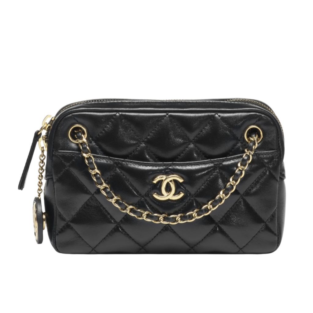 Chanel Mini Camera Case Black 18Cm As5190 B18306 94305 - Image 2
