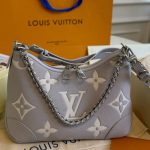 Louis Vuitton Boulogne Bicolor Monogram Empreinte Leather Quartz 27cm M14211 - Image 7
