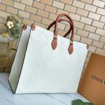 Louis Vuitton Onthego GM White Bag 41Cm M44558 - Image 3