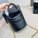 Saint Laurent Gaby Bucket Bag In Black 18Cm 7639611El071000 - Image 7