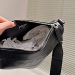 Prada Triangle Leather Mini Bag Black 27Cm 1Bh190 2Bya F0002 V Bro - Image 9