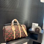 Louis Vuitton X Takashi Murakami Keepall Bandoulière 45 Monogram Brown M13764 - Image 3
