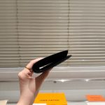 Louis Vuitton Multiple Wallet Monogram Eclipse Black 11cm M61695 - Image 4