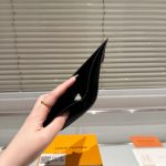 Louis Vuitton Multiple Wallet Monogram Eclipse Black 11cm M61695 - Image 5