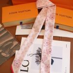 Louis Vuitton X Takashi Murakami Monogram Cherry Blossom Bandeau Bb In Rose 120cm M94969 - Image 4
