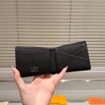 Louis Vuitton Multiple Wallet Monogram Eclipse Black 11cm M61695 - Image 6