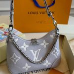 Louis Vuitton Boulogne Bicolor Monogram Empreinte Leather Quartz 27cm M14211 - Image 4