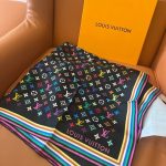 Louis Vuitton X Murakami Monogram Multicolor Black 90Cm M96095 - Image 3
