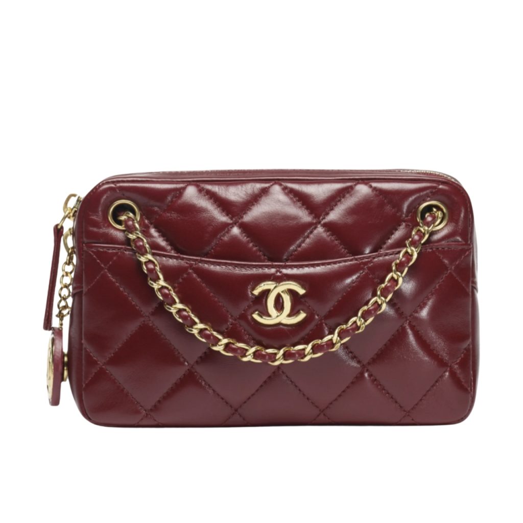 Chanel Mini Camera Case Burgundy 18Cm As5190 B18306 Nzv44 - Image 2