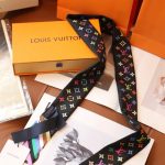 Louis Vuitton X Takashi Murakami Monogram Multicolor Bb Bandeau In Black 120cm M96086 - Image 5