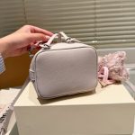 Louis Vuitton Nano Noé Brume Gray And White Quartz 16cm M14224 - Image 6