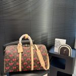Louis Vuitton X Takashi Murakami Keepall Bandoulière 45 Monogram Brown M13764 - Image 5