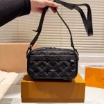 Louis Vuitton Alpha Wearable Wallet Monogram Shadow Black 19Cm M82544 - Image 3